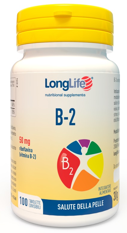 LONGLIFE B2 50 MG 100 TAVOLETTE DIVISIBILI - Farmafamily.it