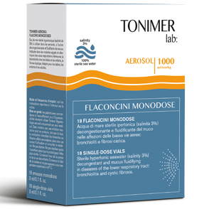 TONIMER LAB AEROSOL 18 FLACONCINI 3 ML MONODOSE - Farmafamily.it