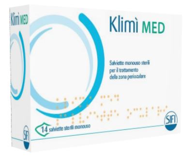KLIMI' MED 14 SALVIETTINE DETERGENTI MONOUSO STERILI PER L'IGIENE OCULARE - Farmafamily.it