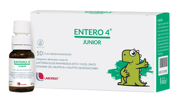 ENTERO 4 JUNIOR 10 FLACONCINI 8 ML - Farmafamily.it