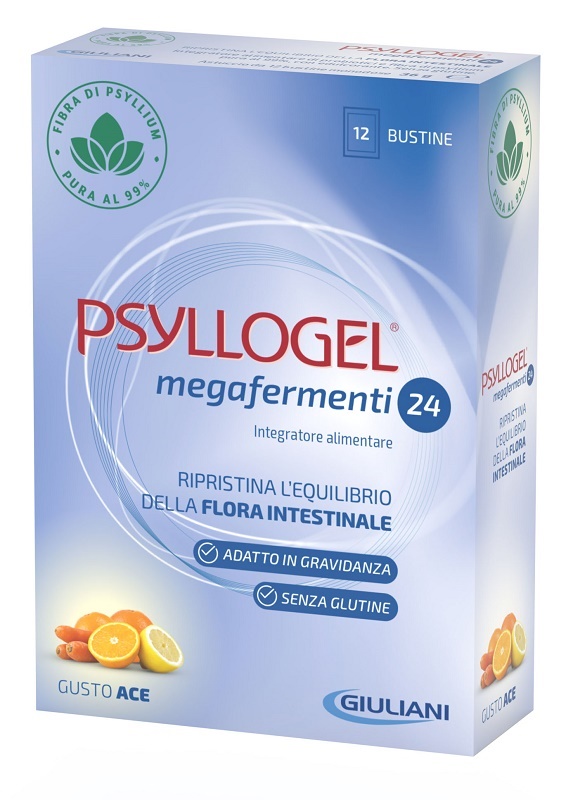 PSYLLOGEL MEGAFERMENTI 24 ACE 12 BUSTE 3 G - Farmafamily.it