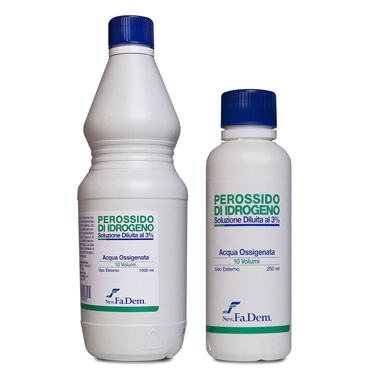 ACQUA OSSIGENATA 10VOL 1000 ML - Farmafamily.it
