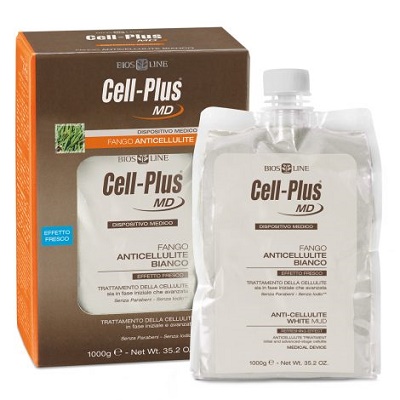 CELL PLUS MD FANGO BIANCO ANTICELLULITE EFFETTO FRESCO 1 KG - Farmafamily.it