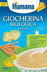 HUMANA GIOCHERINA PASTINA BIOLOGICA 320 G - Farmafamily.it