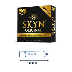 PROFILATTICO ANSELL AKUEL SKIN ORIGINAL 3 PEZZI - Farmafamily.it