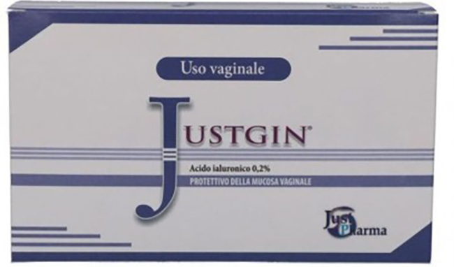 JUSTGIN PROTETTIVO MUCOSA VAGINALE ACIDO IALURONICO 4 FLACONI DA 30 ML - Farmafamily.it