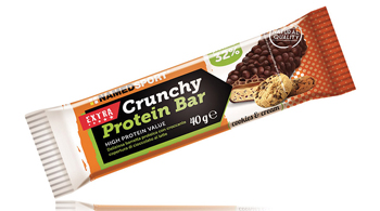 CRUNCHY PROTEINBAR COOKIES & CREAM 1 PEZZO 40 G - Farmafamily.it