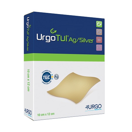MEDICAZIONE STERILE URGOTUL AG/SILVER 10X12 CM 5 PEZZI - Farmafamily.it