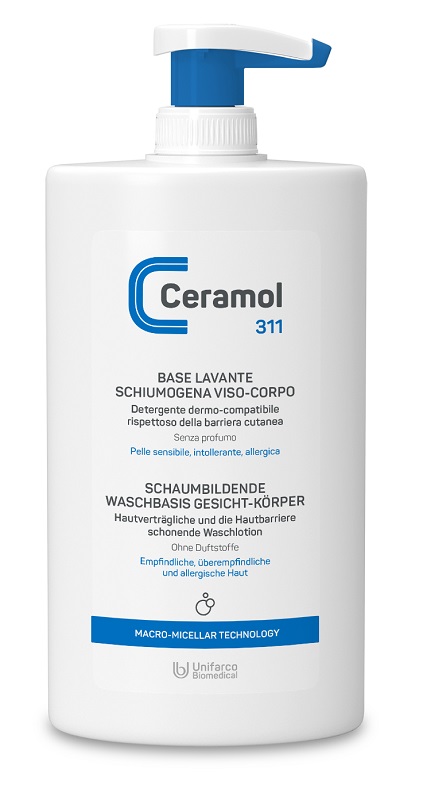 CERAMOL 311 BASE LAVANTE SCHIUMOGENA 400 ML - Farmafamily.it