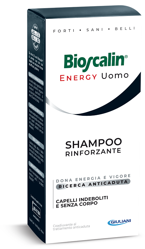 BIOSCALIN ENERGY SHAMPOO RINFORZANTE 200 ML - Farmafamily.it