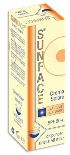 SUNFACE CREMA SOLARE SPF50+ 50 ML - Farmafamily.it