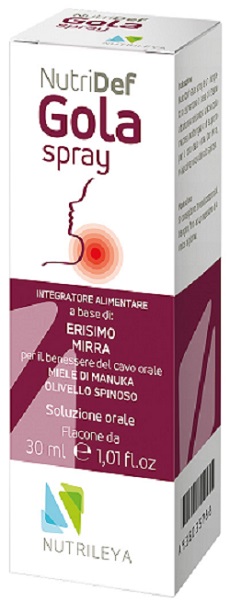 NUTRIDEF GOLA SPRAY 30 ML - Farmafamily.it