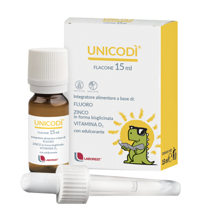UNICODI' 15 ML FLUORO ZINCO VITAMINA D3 - Farmafamily.it