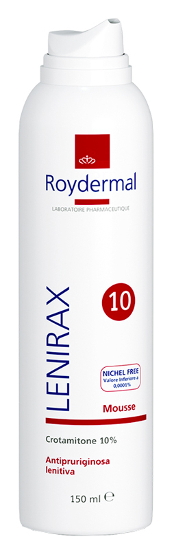 LENIRAX 10 MOUSSE DERMATOLOGICA CROTAMITONE 10% 150 ML - Farmafamily.it