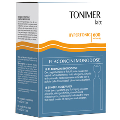 TONIMER LAB HYPERTONIC 18 FLACONCINI MONODOSE - Farmafamily.it