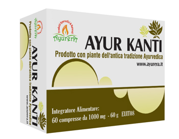 AYUR KANTI 60 COMPRESSE 1 G - Farmafamily.it