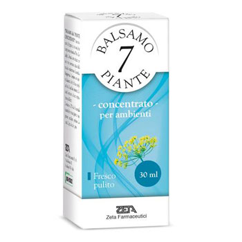 BALSAMO DELLE 7 PIANTE FRESCO PULITO SOLUZIONE CONCENTRATA PER AMBIENTI 30 ML - Farmafamily.it