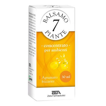 BALSAMO DELLE 7 PIANTE AGRUMATO FRIZZANTE SOLUZIONE CONCENTRATA PER AMBIENTI 30 ML - Farmafamily.it