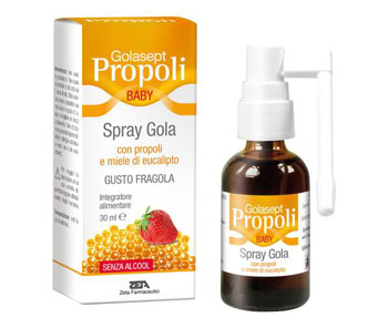 GOLASEPT PROPOLI BABY SPRAY GOLA 30 ML - Farmafamily.it