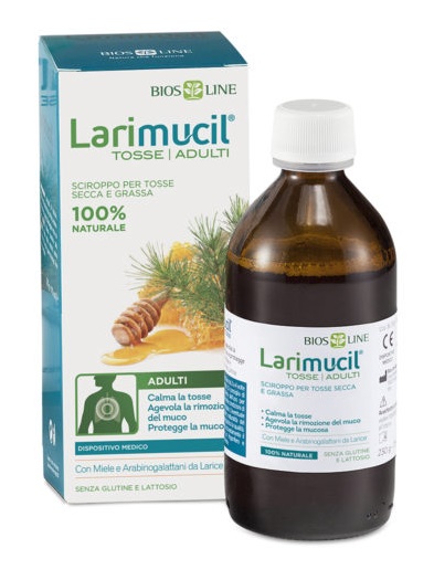 LARIMUCIL TOSSE TOSSE ADULTI SCIROPPO CE 0476V 230 G 175 ML - Farmafamily.it