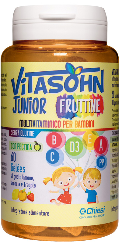 VITASOHN JUNIOR FRUTTINE 60 CARAMELLE - Farmafamily.it