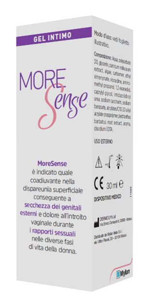 MORESENSE GEL TUBO 30 ML - Farmafamily.it