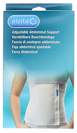 ALVITA FASCIA ADDOMINALE MISURA 3 CIRCONFERENZA 110-130 CM - Farmafamily.it