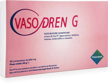 VASODREN G 40 COMPRESSE DA 900 MG - Farmafamily.it