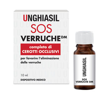 DISPOSITIVO MEDICO PER VERRUCHE IN FLACONE CON PENNELLINO 10 ML + 9 CEROTTI COPRIVERRUCA - Farmafamily.it