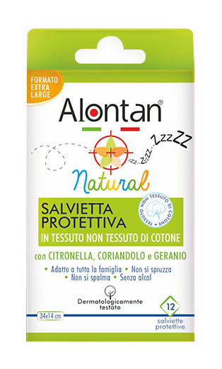 ALONTAN NATURAL SALVIETTA MONOUSO 12 PEZZI - Farmafamily.it
