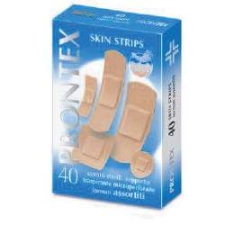 CEROTTO PRONTEX SKIN STRIPS 6 FORMATI ASSORTITI ASTUCCIO 40 PEZZI - Farmafamily.it