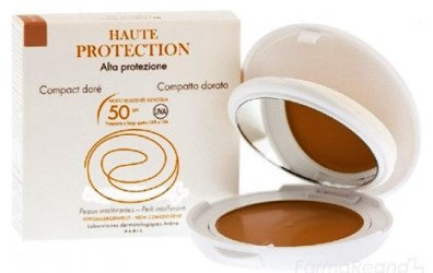 EAU THERMALE AVENE COMPATTO SPF50 DORATO 10 G - Farmafamily.it