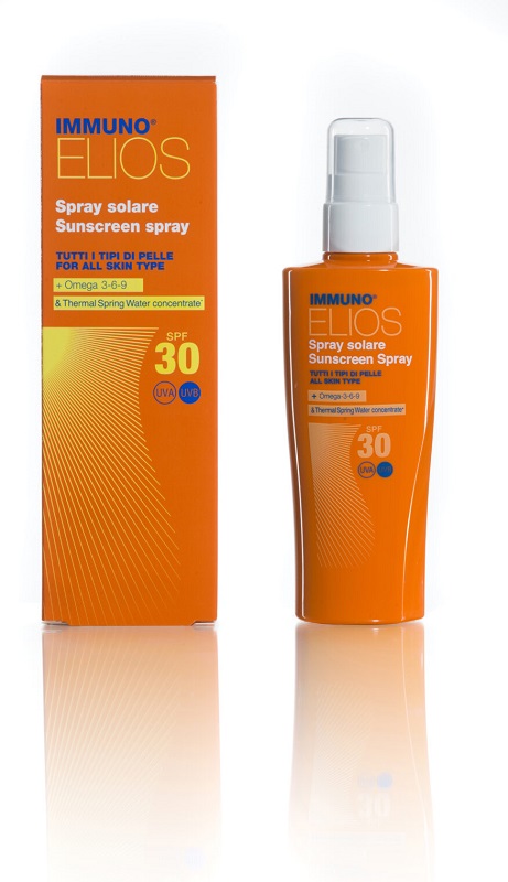 IMMUNO ELIOS SPRAY SOLARE SPF 30  TOCCO SECCO - Farmafamily.it