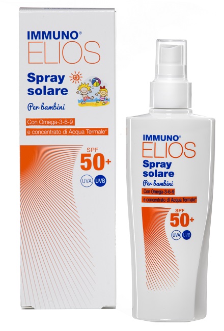 IMMUNO ELIOS  SPRAY SOLARE SPF 50+ BAMBINI - Farmafamily.it