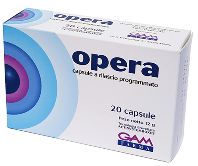 OPERA 20 CAPSULE - Farmafamily.it