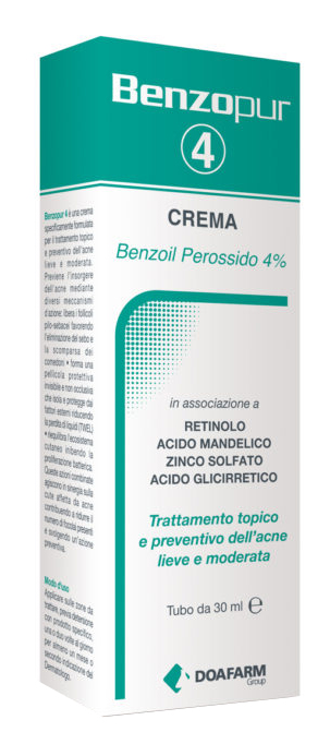 BENZOPUR 4 CREMA 30 ML - Farmafamily.it