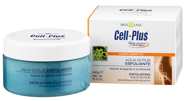 CELL PLUS AQUA SCRUB ESFOLIANTE 450 G - Farmafamily.it