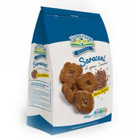 HAPPY FARM BISCOTTI SARACENI 300 G - Farmafamily.it