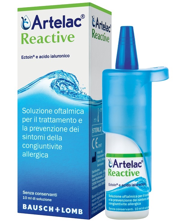 ARTELAC REACTIVE SOLUZIONE OFTALMICA MULTIDOSE FLACONE 10 ML - Farmafamily.it
