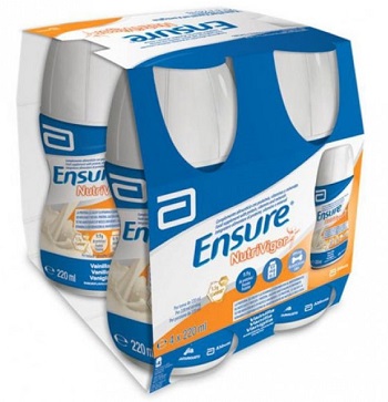 ENSURE NUTRIVIGOR VANIGLIA 4 BOTTIGLIE DA 220 ML - Farmafamily.it