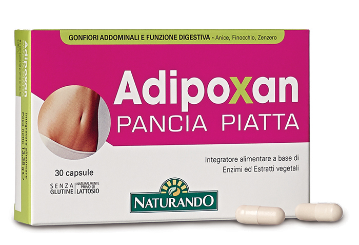 ADIPOXAN PANCIA PIATTA 30 CAPSULE - Farmafamily.it