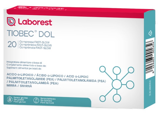 TIOBEC DOL 20 COMPRESSE DA 1455 MG - Farmafamily.it