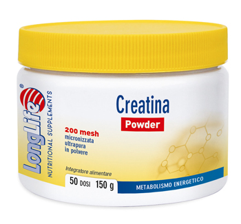 LONGLIFE CREATINA POWDER 150 G - Farmafamily.it