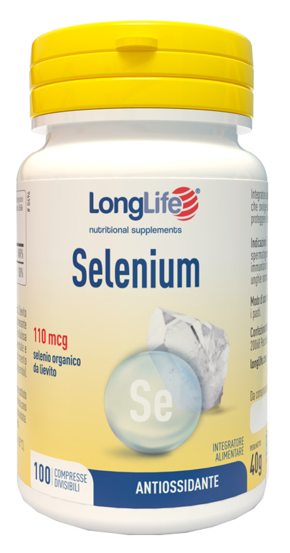 LONGLIFE SELENIUM 100 COMPRESSE DIVISIBILI - Farmafamily.it