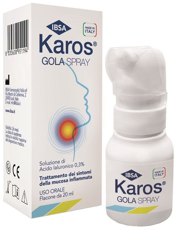 KAROS SPRAY ORALE 0,3% 20 ML - Farmafamily.it