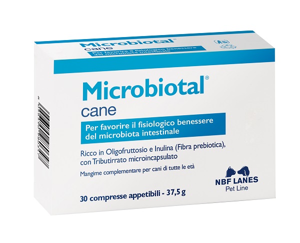 MICROBIOTAL CANE BLISTER 30 COMPRESSE APPETIBILI - Farmafamily.it