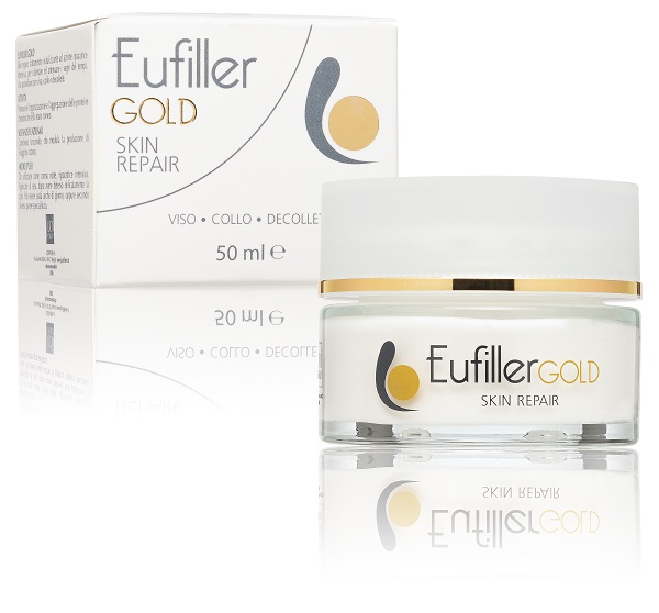 EUFILLER GOLD SKIN REPAIR VISO COLLO DECOLLETE' 50 ML - Farmafamily.it