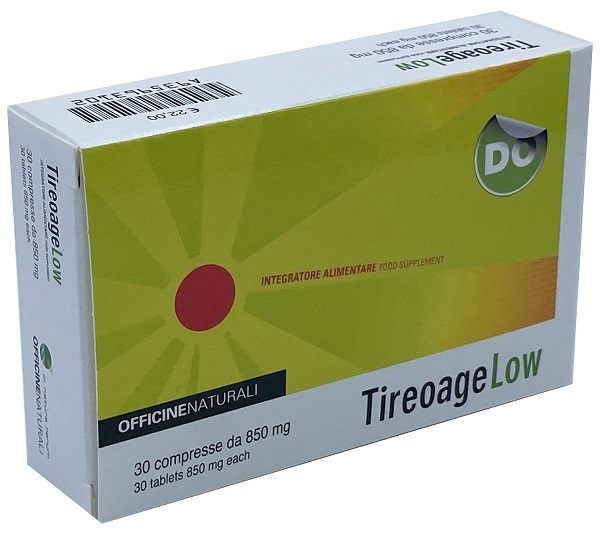TIREOAGE LOW 30 COMPRESSE 850 MG - Farmafamily.it