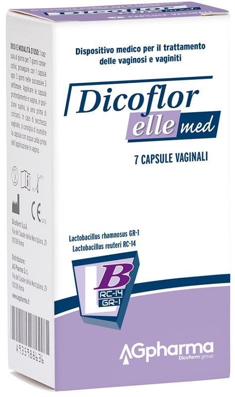 DICOFLOR ELLE MED 7 CAPSULE VAGINALI - Farmafamily.it