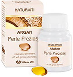 NATURVITI ARGAN PERLE PREZIOSE 60 PERLE DA 300 MG - Farmafamily.it